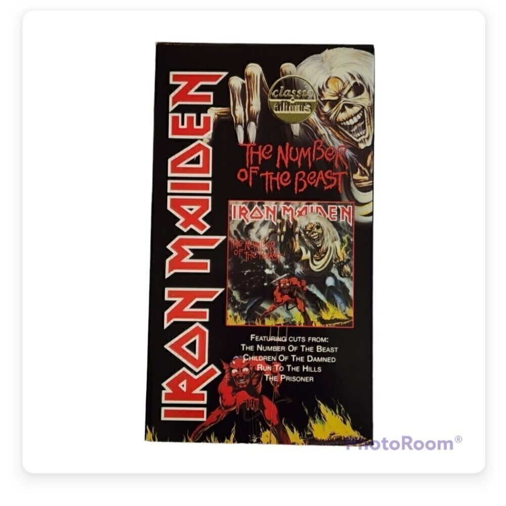 Vintage Iron Maiden Classic Albums VHS Movie The Number of the Beast